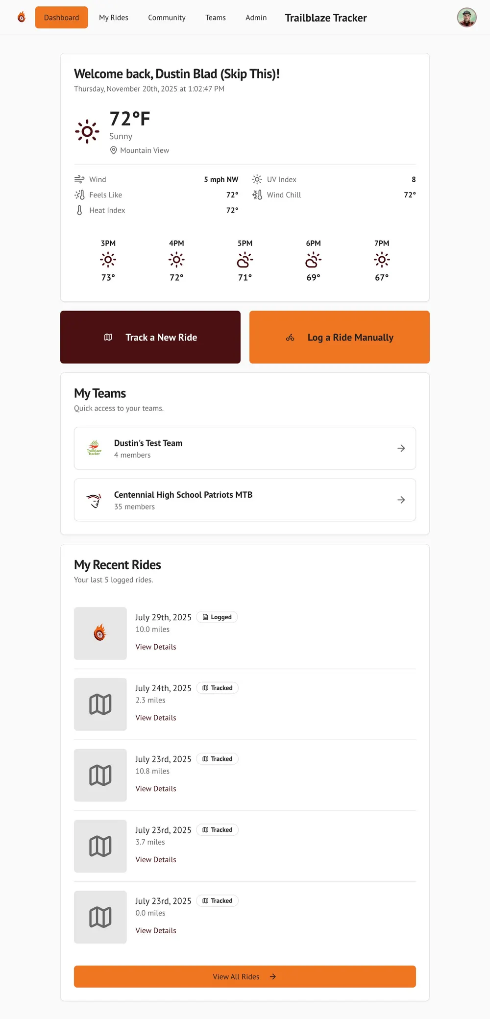 Trailblaze Tracker screenshot 2